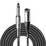 Da jack mono maschio a xlr maschio