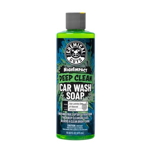 Chemical Guys High Impact Car Wash Soap, Deep Cleaning Vehicle