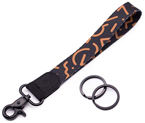 Image of POCKT Keychain Wristlet for Women and Men, Cute Wrist Lanyard for Keys, Short Key Chain Strap for Car Keys, Wallet, ID Badge & Phone | Veda