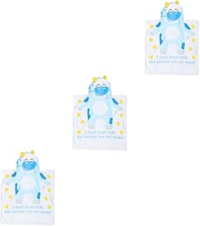 SOIMISS 3 Pçs Capa Toalhinhas Infantis Toalha De Praia Bebê Toalhas De Bebê Toalhas De Banho Para Crianças Toalha De Banho Absorvente Roupão De Banho Toalha Com Capuz De Desenho Animado