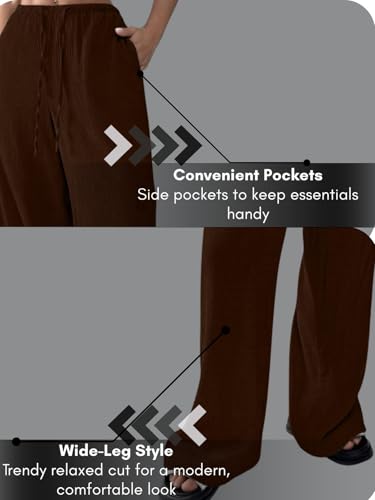 Image of GRECIILOOKS High Waist Trousers for Women - Flared Korean Style Formal Pants | Elegant Workwear for Office, College & Events (Available in Plus Size)