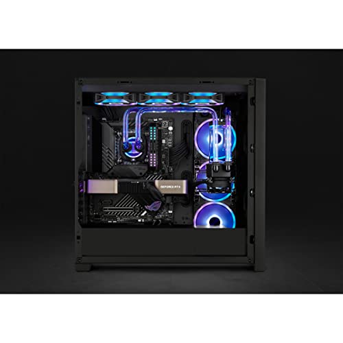 Corsair Hydro X Series iCUE XH305i RGB PRO Custom Cooling Kit (Hardline CPU Cooling Loop, CPU Water Block, D5 Pump/Reservoir Combo, Radiator, 3X... - Image 2