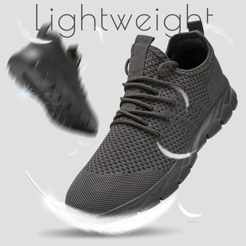Image of ZGPWZWL Mens Running Shoes Fashion Sneakers Tennis Walking Casual Athletic Lightweight Breathable Workout Gym Comfortable Shoes