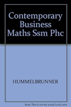 Paperback Contemporary Business Maths SSM Phc Book