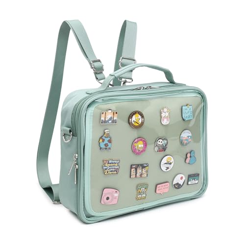 Image of CHERRY SAUCE Dopamine Color Ita Bag Backpack Satchel Oxford Crossbody Messenger Shoulder Bag