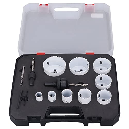 Set de brocas sierra de 15 piezas en acero rápido miniatura 6
