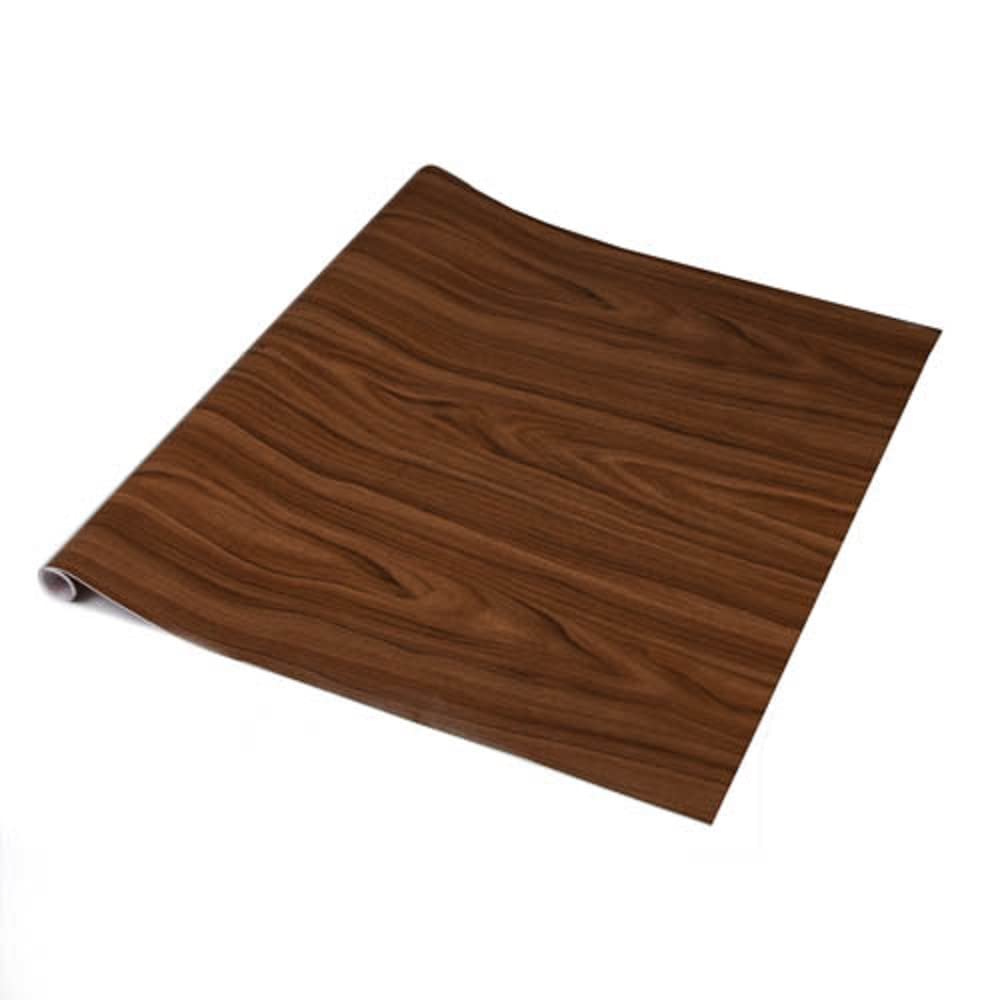 Self Adhesive Vinyl Wrap Film for Kitchen Doors and Worktops dc fix Walnut Medium (90CM, 1M)