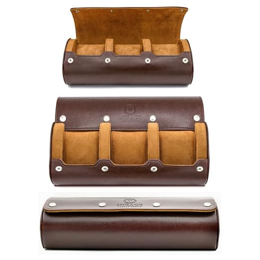Elegant Travel Watch Case for Men