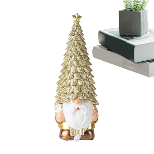 Figuritas enanas de Navidad y gnomos de jardín decorativos 2