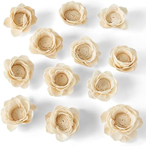 Oh You're Lovely Wood Flower 2 inches Sold by The Dozen Cover