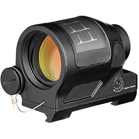 ACEXIER Hunting Reflex Sight Solar Power System Hunting 1X38 Red Dot Sight Scope with QD Mount Optics Rifle Scope Cover