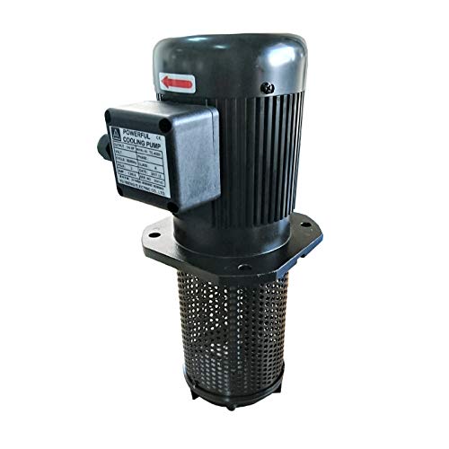 1/4 HP Lathe BandSaw Machine Tool Circulation Coolant Pump, Immersion Length 200mm (8