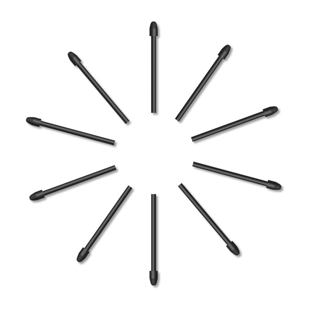Stylo plume PW517 avec 10 stylets compatible pour dessin Huion pour Kamvas 13 Kamvas Pro 24 Kamvas 22 Kamvas 22 Plus Pen sans batterie 8192 stylo à pression PW517