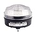 MS86W-R00-C, Signal Light, 86mm, LED, Stud Mount, Clear Lens, Steady+Flashing+Rotating, 12-24 Volt AC/DC