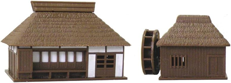 Tsugawayoukou NA-104 N Gauge Farm/Watermill Assembly Kit, Diorama Supplies
