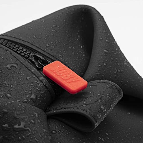 TOOLETRIES The Koby Dopp Kit - Silicone Toiletry Organizer, Bathroom Travel Bag - Heavy-Duty Zipper, Leak Resistance, Easy to Clean - 9" x 4.5" x 4.5" - Charcoal3