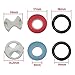 FMHXG 2Sets Copper Valve Core Ceramic Disc Kit Double Open Replacement for Cold and Hot Water Faucet Accessories