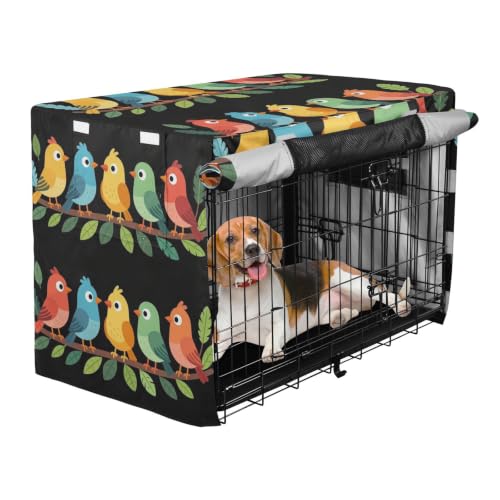 Housse de cage pour chien anti-rayures et déchirures S-XL