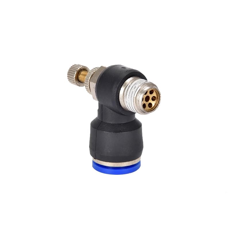 Racor regulador SL de flujo regulable con rosca 1/8 para manguera de 10mm 5