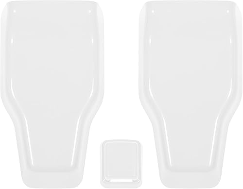 Miniatura 9 de Bisagra de ventana de puerta trasera y cubierta de boquilla de limpiaparabrisas para Jeep Wrangler JL JLU Sports Sahara Freedom Rubicon Unlimited 2