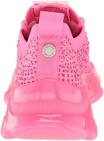 Steve Madden Girls Shoes Girls Miss Sneaker, Hot Pink, 4 Big Kid | Image 2