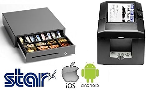 Star Micronics Bluetooth IZettle Compatible Printer and Cash Drawer Bundle