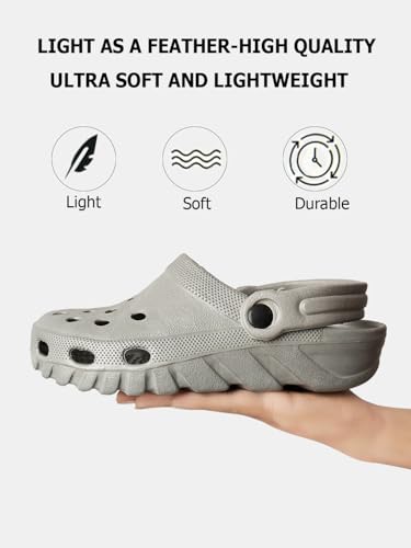 Image of ENDEAVOUR WEAR Men's Super Soft Crocs /Slippers With Soft Cushioned Rubber | Comfortable And Light Weight | Flip Flops