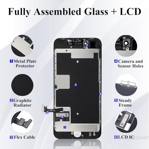 Image of for iPhone SE 3rd SE 2nd Generation for iPhone 8 Screen Replacement
