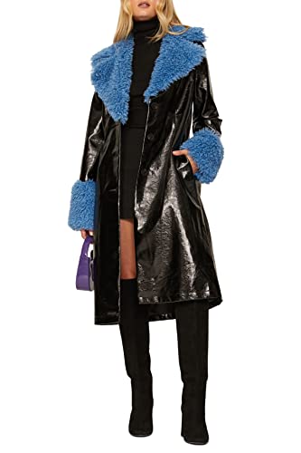 RTR Design Collective Faux Sherpa Collar Coat