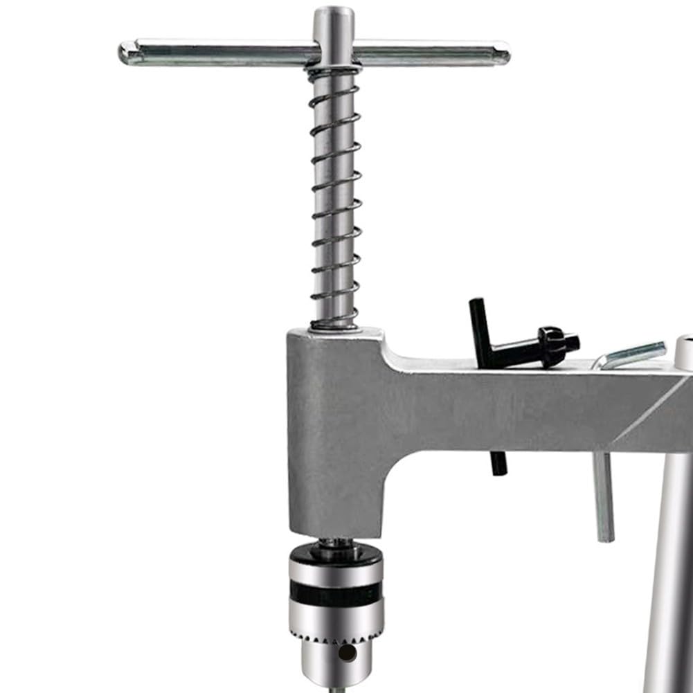 Máquina de roscado vertical de grado industrial con brazo oscilante de trinquete 1.5-10mm herramienta de roscado para equipos de trabajo de metal de taller (aleación de aluminio)