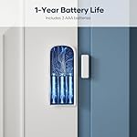 tolviviov Alarm System Wireless, DIY Door Alarm System for Home Security, Smart App Alerts, 7-Piece Kit, No Monthly fee, WiFi Alarm, Door Window Motion Sensor, for Home Security, and Kids Safety - Image 4