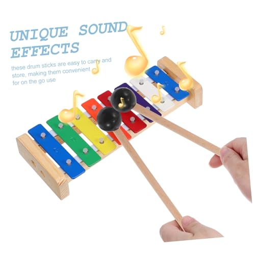 Juego de baquetas grandes Multi para tambor de lengua miniatura 5