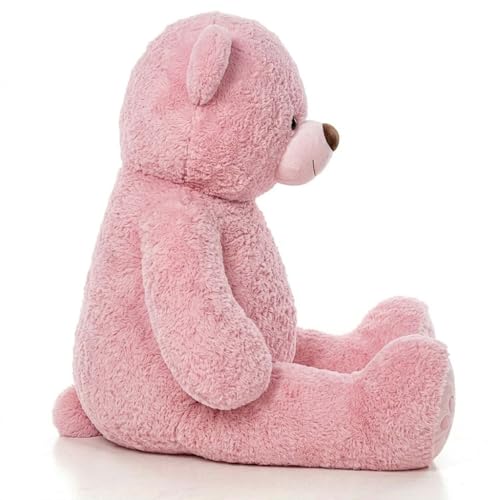 Image of 3 Feet Giant Pink Teddy Bear | Soft Plush Big Size Teddy | Cute Hugging Toy for Kids & Adults | Birthday, Anniversary & Romantic Gift for Girlfriend