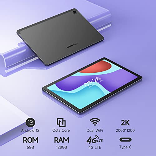 ALLDOCUBE iPlay50 Android 13 Tablet 10.4" Widevine L1 14GB(6+8) RAM 128GB ROM 2TB Expandable 2000×1200 IPS Unisoc T618 8-core CPU 4G LTE Dual SIM 6000mAh GPS 5MP/8MP - Image 3