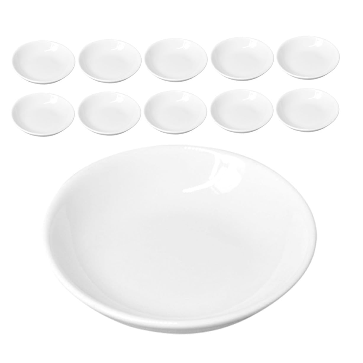 Plateaux pigment de peinture blanche pour ne plus mélanger vos couleurs