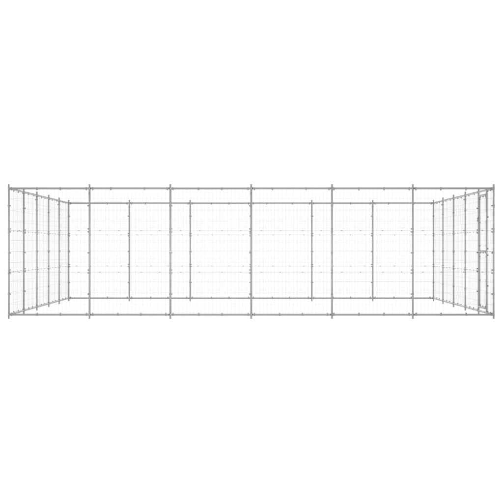 Cuccia per cani in acciaio zincato 36, 3 m²