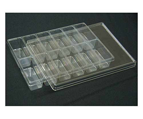 �A�Y���� �T���v���ۊǃg���[(1����) 210×297×45mm 2×6�}�X/61-9950-31