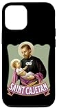 St Cajetan Prayer Holy Catholic Patron Saint Employment Case for iPhone 12/12 Pro