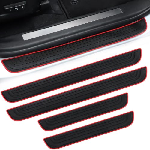 �}�c�_ CX-5 / CX-3 / CX-30 / CX-8 / CX-60 / MX-5�ɓK�� �T�C�h�X�e�b�v�K�[�h ���ʃe�[�v�t�� 4���Z�b�g | �X�J�b�t�v���[�g �ԗp�h�A���[�� �T�C�h���[�� �h�A�K�[�h�X�e�b�J�[ �X�J�b�t�v���e�N�g�V�[�g �L�Y�h�~