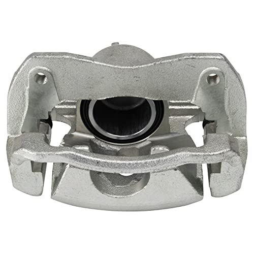 Image of TRQ Front and Rear Brake Caliper Set Zinc Coated Brackets Hardware Compatible with 2009-2010 Pontiac Vibe 2009-2013 Toyota Matrix