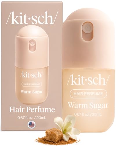 Kitsch Hair Perfume for Women – Hair Spray &amp; Body Mist – Warm Sugar, 20mL