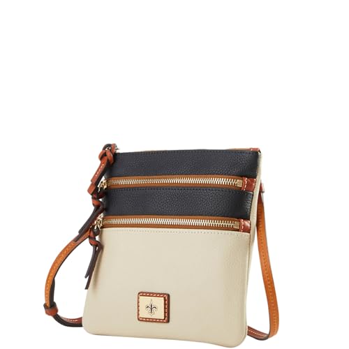 Dooney & Bourke Handbag, NFL Saints Triple Zip Crossbody - White2