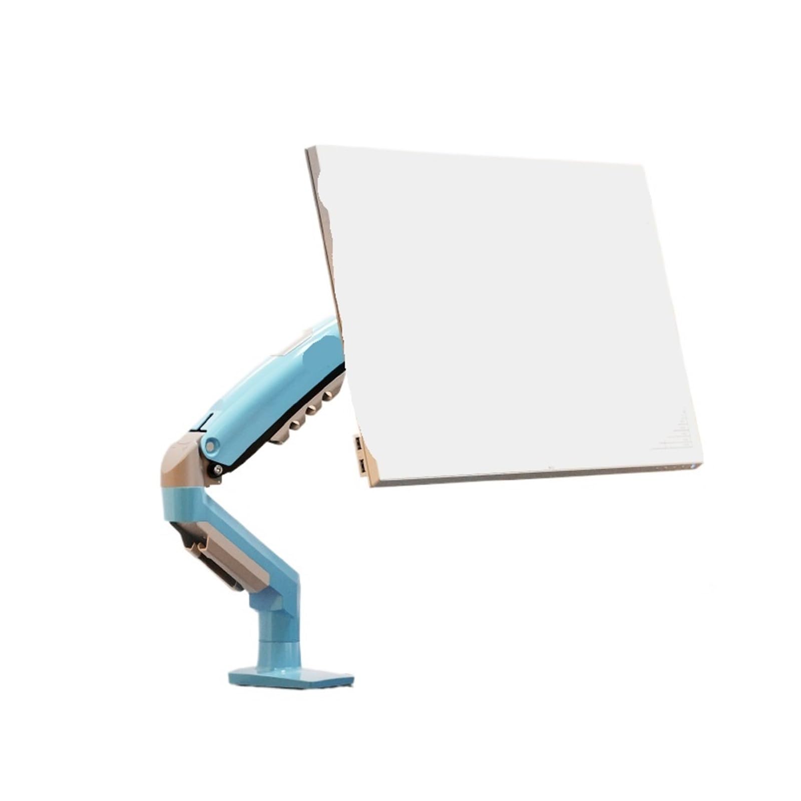 IKPGBZXM Monitor stand desktop height-adjustable arm rotation(F80lakeblue)