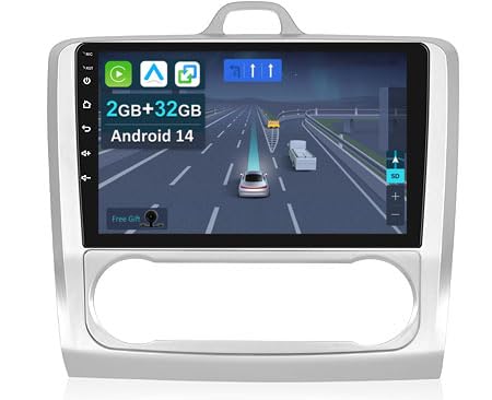 【CarPlay & Android Auto】 Usa Carplay tramite Bluetooth/USB, Android Auto tramite connessione Bluetooth/USB, accesso a GPS, chiamate, musica da smartphone su schermo grande dell'autoradio, rendi la tua guida più facile e sicura.