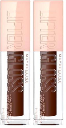 Image of Maybelline New York Lifter Gloss Hydrating Lip Gloss, Toast (Pack of 2)