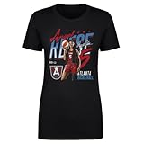 500 LEVEL Angel Reese Atlanta Dream Player Name Shirt for Women (Black, Large)