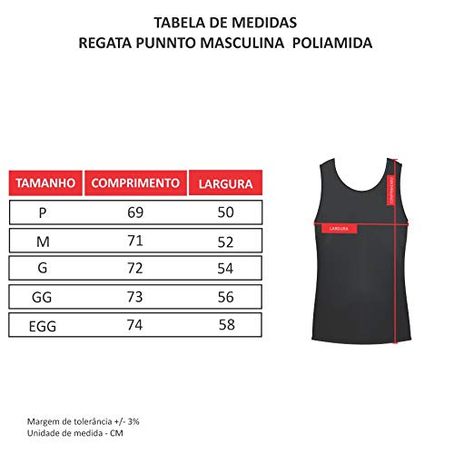 Regata Punnto Masculina Machão Poliamida