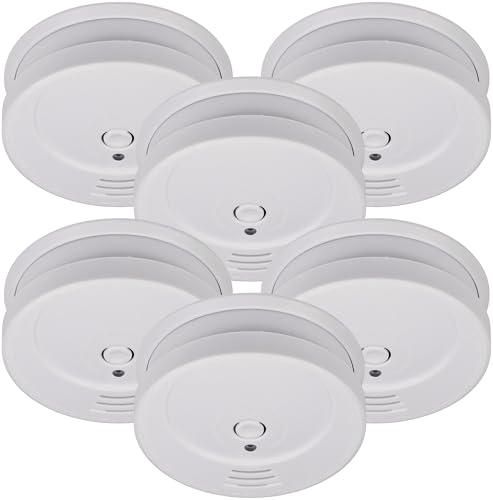 Brennenstuhl Rauchmelder Set, 6X RM C 9010 mit austauschbarer...