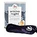 Produktbild amino night Orange nach Dr. Strunz mit gratis Schlafmaske I Pulver für die Nacht mit GABA, Lavendel, L-Glutamin, L-Tryptophan & Inositol I vegan, ohne Zucker, natürlich schlafen mit Schlafmaske