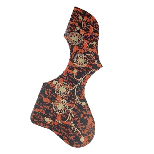 Adhesive Folk Guitar Protective Shells Guard Anti-Scratch Pickguard Sticker Acoustic Guitar Pickguard Scratch Plate Acoustic Fol